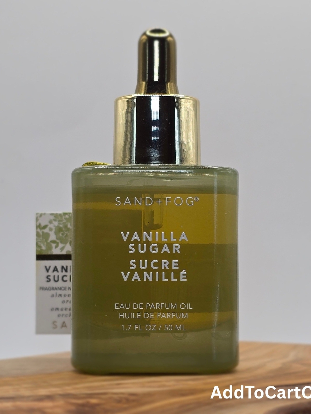 VANILLA SUGAR Sand + Fog Fragrance Oil Also known as Slow Dance